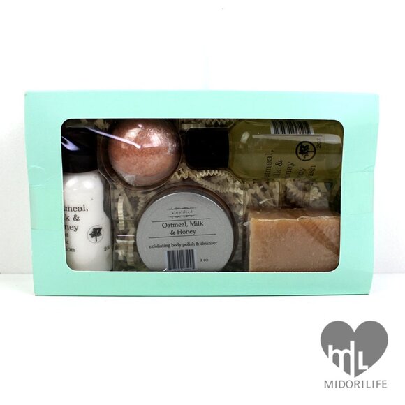 SIMPLIFIED Oatmeal, Milk & Honey 5-Piece Sampler Set - Picture 12 of 12